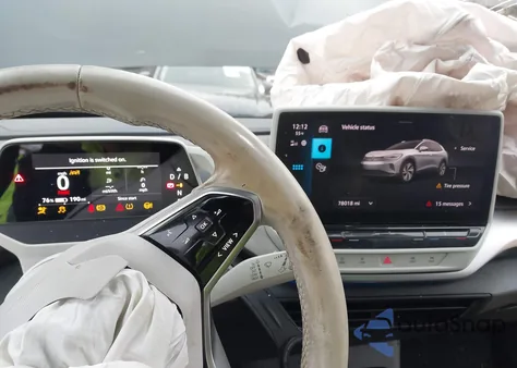 2021 Volkswagen Id.4 1St Edition z USA, uszkodzony, nr VIN WVGDMPE26MP012249